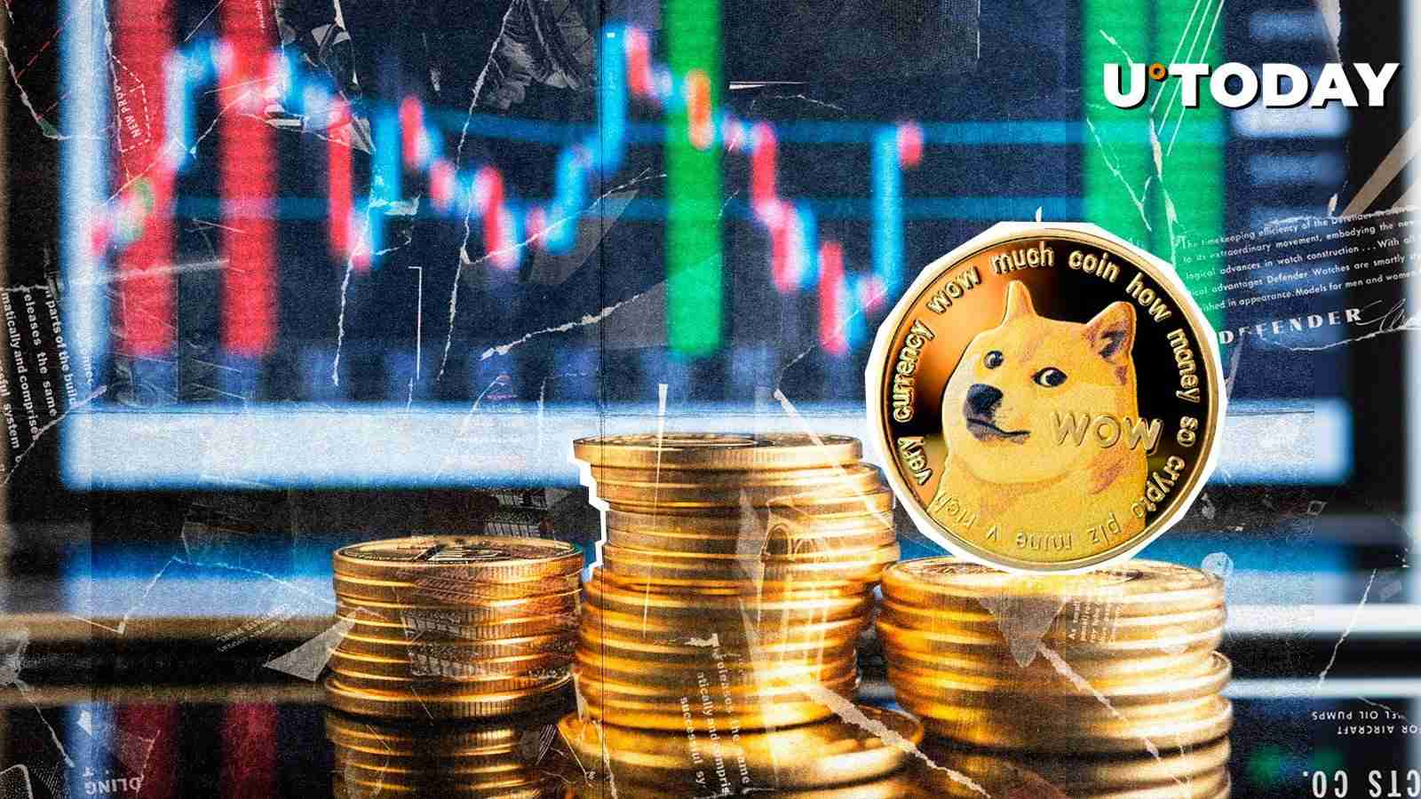 标题:Defi协议中的Dogecoin(Doge)总价值锁定(TVL)达到了2023年以来的最低水平